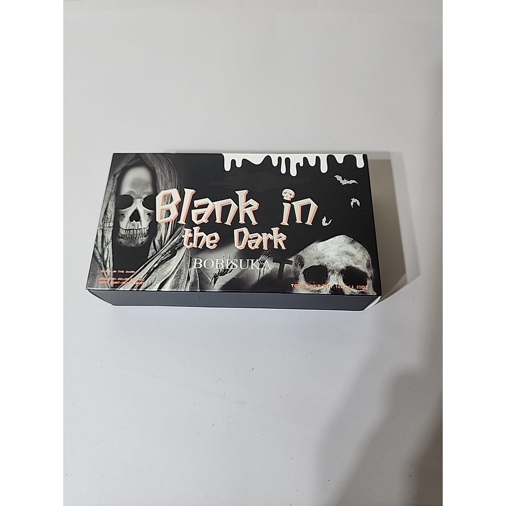 Bobisuka Halloween Blank in the Dark Face & Body Paint White & Black Creme Paint